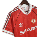 Camisa Manchester United Retrô 1990/1992 Vermelha - Adidas - MAJESTO BR