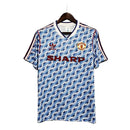 Camisa Manchester United Retrô 1990/1992 Azul e Branca - Adidas - MAJESTO BR