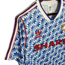 Camisa Manchester United Retrô 1990/1992 Azul e Branca - Adidas - MAJESTO BR
