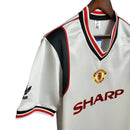 Camisa Manchester United Retrô 1985 Branca - Adidas - MAJESTO BR