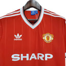 Camisa Manchester United Retrô 1983/1984 Vermelha - Adidas - MAJESTO BR