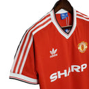 Camisa Manchester United Retrô 1983/1984 Vermelha - Adidas - MAJESTO BR