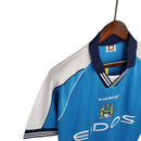 Camisa Retrô Manchester City 1999/01 Masculino Azul - MAJESTO BR