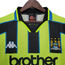 Camisa Manchester City Retrô 1997/1998 Azul - Kappa - MAJESTO BR