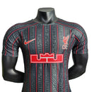 Camisa Liverpool 23/24 Jogador Nike Masculina - Preto - MAJESTO BR