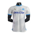 Camisa Olympique Marseille Home 23/24 Jogador Puma Masculina - Branco - MAJESTO BR