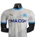 Camisa Olympique Marseille Home 23/24 Jogador Puma Masculina - Branco - MAJESTO BR