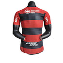 Camisa Flamengo I Patrocínios 23/24 Jogador Adidas Masculina - Vermelho e Preto - MAJESTO BR