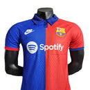 Camisa Barcelona 23/24 Jogador Nike Masculina - Azul e Vermelho - MAJESTO BR
