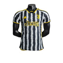 Camisa Juventus I 23/24 Jogador Adidas Masculina - Branco e Preto - MAJESTO BR