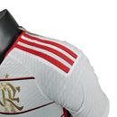 Camisa Flamengo II 23/24 Jogador Adidas Masculina - Branco - MAJESTO BR