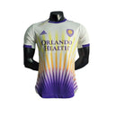Camisa Orlando City Away 22/23 Jogador Adidas - Branco, Roxo e Amarelo - MAJESTO BR