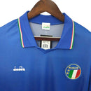 Camisa Itália Retrô 1990 Azul - Diadora - MAJESTO BR