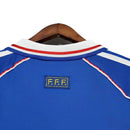 Camisa Retrô França I Home Adidas 1998/99 Masculino Azul - MAJESTO BR