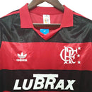 Camisa Retrô Flamengo I Home Adidas 1990/91 Masculino Vermelho e Preto - MAJESTO BR