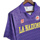 Camisa Fiorentina Retrô 1989/1990 Roxa - ABM - MAJESTO BR