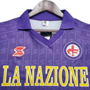 Camisa Fiorentina Retrô 1989/1990 Roxa - ABM - MAJESTO BR