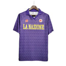 Camisa Fiorentina Retrô 1989/1990 Roxa - ABM - MAJESTO BR