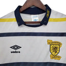 Camisa Escócia Retrô 1988/1991 Branca e Amarela - Umbro - MAJESTO BR