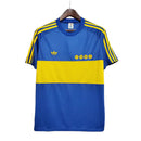 Camisa Boca Juniors Retrô 1981 Azul e Amarela - Adidas - MAJESTO BR