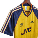 Camisa Arsenal Retrô 1988/1989 Amarela - Adidas - MAJESTO BR