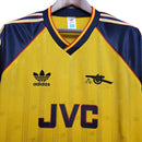 Camisa Arsenal Retrô 1988/1989 Amarela - Adidas - MAJESTO BR