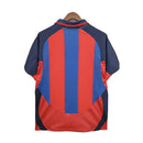 Camisa Barcelona Retrô 2003/2004 Azul e Grená - Nike - MAJESTO BR