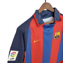 Camisa Barcelona Retrô 2003/2004 Azul e Grená - Nike - MAJESTO BR