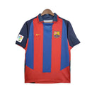 Camisa Barcelona Retrô 2003/2004 Azul e Grená - Nike - MAJESTO BR