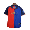 Camisa Retrô Barcelona 100 Anos Nike 1899/99 Azul e Grená - MAJESTO BR