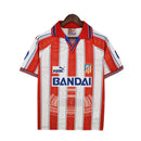 Camisa Atlético de Madrid Retrô 1996/1997 Branca e Vermelha - Puma - MAJESTO BR