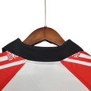 Camisa Athletic Bilbao Retrô 1997/1998 Vermelha e Branca - Kappa - MAJESTO BR