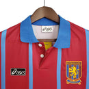 Camisa Aston Villa Retrô 1993/1995 Vermelha - Asics - MAJESTO BR