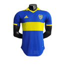 Camisa Boca Juniors I 23/24 Jogador Adidas Masculina - Azul e Amarelo - MAJESTO BR