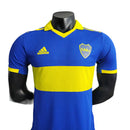 Camisa Boca Juniors I 23/24 Jogador Adidas Masculina - Azul e Amarelo - MAJESTO BR