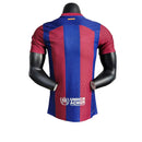 Camisa Barcelona I 23/24 Jogador Nike Masculina - Azul e Grená - MAJESTO BR