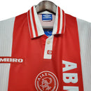 Camisa Ajax Retrô 1997/1998 Vermelha e Branca - Umbro - MAJESTO BR