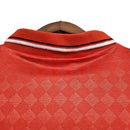 Camisa Ajax Retrô 1990-1992 Vermelha e Branca - Umbro - MAJESTO BR