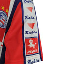 Camisa Bahia II 1996 Retrô Masculina - Listrada em vermelho,branco e azul - MAJESTO BR
