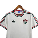 Camisa Fluminense Retrô 14/15 Torcedor Masculina - Branca com detalhes em vermelho e verde - MAJESTO BR