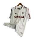 Camisa Fluminense Retrô II 11/12 Torcedor Masculina - Branca com detalhes em vinho - MAJESTO BR