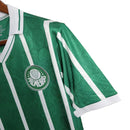 Camisa Palmeiras Retrô I 1993 Torcedor Masculina - Verde com listras em branco - MAJESTO BR