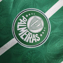 Camisa Palmeiras Retrô I 1993 Torcedor manga longa - Verde com listras em branco - MAJESTO BR