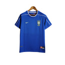Camisa Retrô Seleção Brasileira II Away 1998/99 Nike Masculino Azul - MAJESTO BR