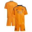 Conjunto Infantil Real Madrid II 24/25 - Laranja - MAJESTO BR