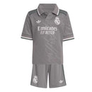 Conjunto Infantil Real Madrid III 24/25 - Cinza - MAJESTO BR