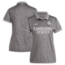 Camisa Real Madrid Feminina Third 24/25 - Cinza - MAJESTO BR