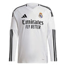 Camisa Real Madrid Home 24/25 Manga Longa - Branca - MAJESTO BR