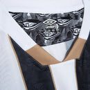 Camisa Santos Away 24/25 - Preta e branca - MAJESTO BR