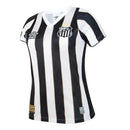 Camisa Santos Feminina Away 24/25 - Branca e Preta - MAJESTO BR